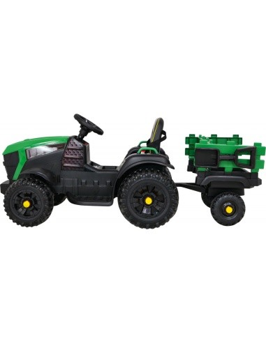 Tractor Titanium With Trailer Green