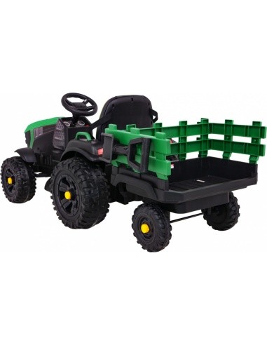 Tractor Titanium With Trailer Green