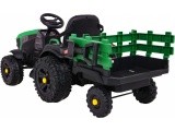 Tractor Titanium With Trailer Green