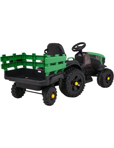 Tractor Titanium With Trailer Green