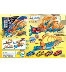 Extreme Race Track with Light and Sound Function 111pcs.