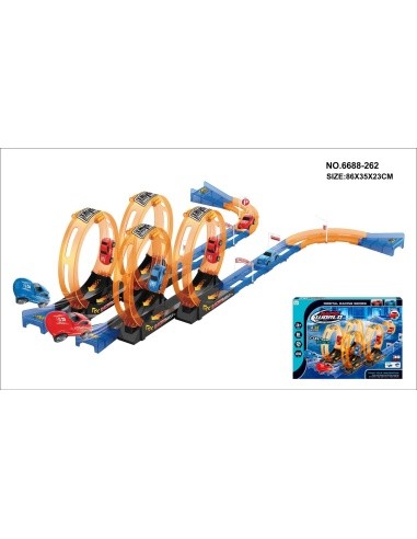 Burning Loop Race Track + Cars 38 pcs.