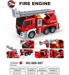 Fire Department Vehicle with Water Function