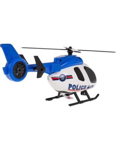 Sraigtasparnis + policijos automobilio rinkinys