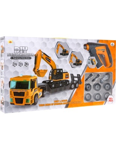 Set Truck + Excavator For Twisting 185el