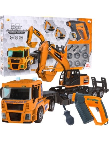 Set Truck + Excavator For Twisting 185el
