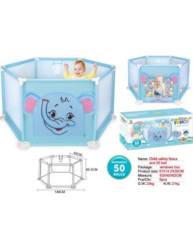 Elephant Playpen + Balls