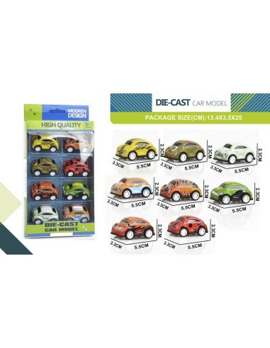8 vairuojamų automobilių rinkinys