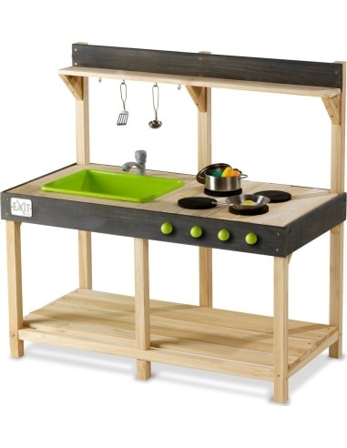 EXIT Yummy 100 wooden outdoor kitchen - naturel