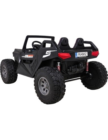 Buggy Avarija 4x4 transporto priemonė Juoda