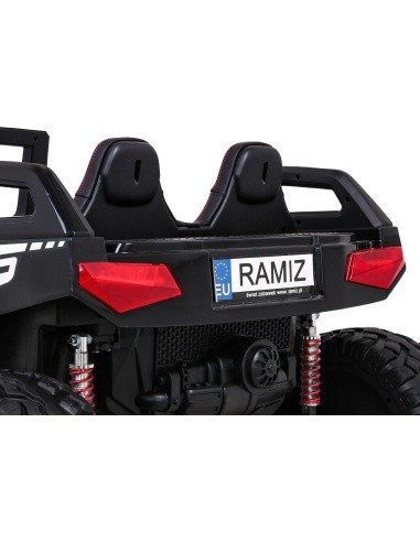 Buggy Avarija 4x4 transporto priemonė Juoda