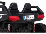 Buggy Avarija 4x4 transporto priemonė Juoda