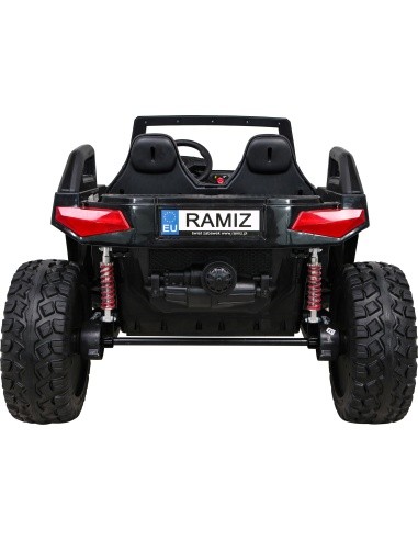 Buggy Avarija 4x4 transporto priemonė Juoda