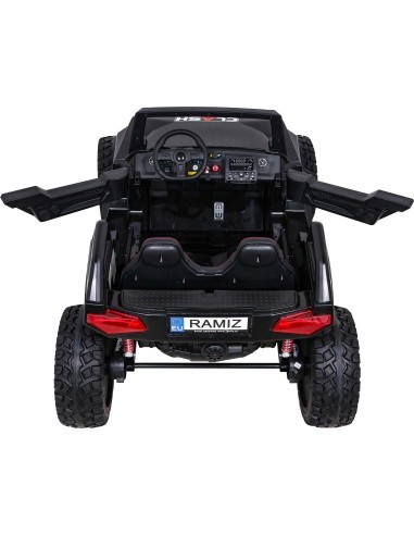Buggy Avarija 4x4 transporto priemonė Juoda