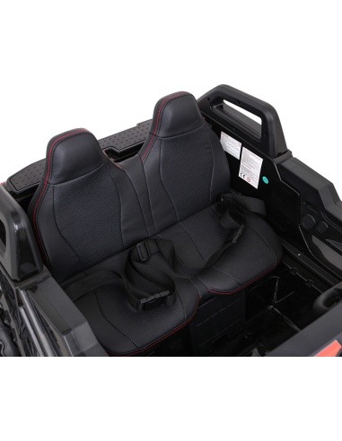 Buggy Avarija 4x4 transporto priemonė Juoda