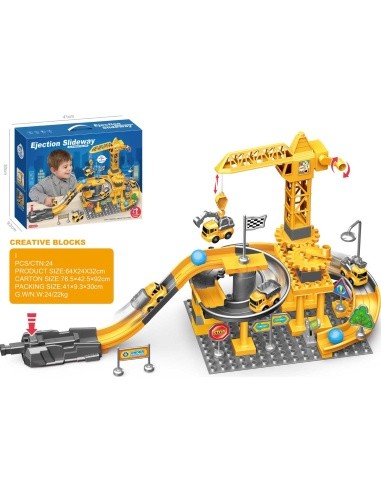 Construction Site with Vehicles + Accessories