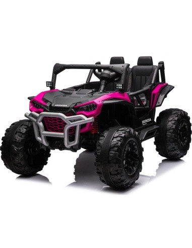 HONDA 4x4 visureigis rožinės spalvos
