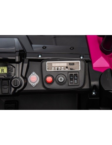 HONDA 4x4 visureigis rožinės spalvos