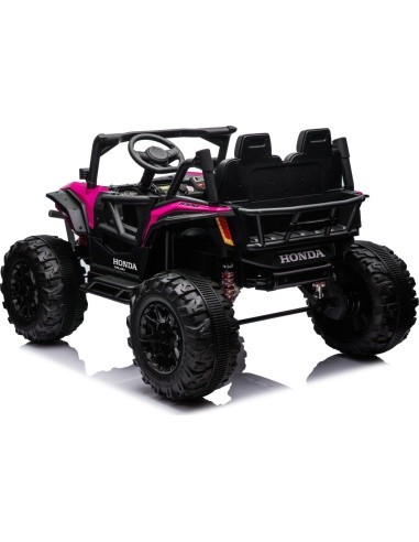 HONDA 4x4 visureigis rožinės spalvos