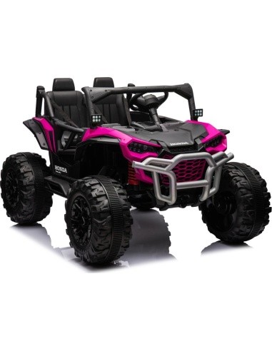 HONDA 4x4 visureigis rožinės spalvos