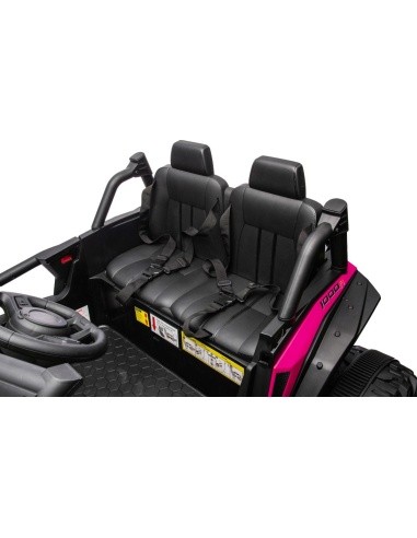HONDA 4x4 visureigis rožinės spalvos