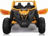 Elektrinis vaikiškas bagis Buggy SR Super 66, geltonas