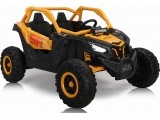 Elektrinis vaikiškas bagis Buggy SR Super 66, geltonas