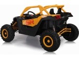 Elektrinis vaikiškas bagis Buggy SR Super 66, geltonas
