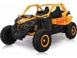 Elektrinis vaikiškas bagis Buggy SR Super 66, geltonas