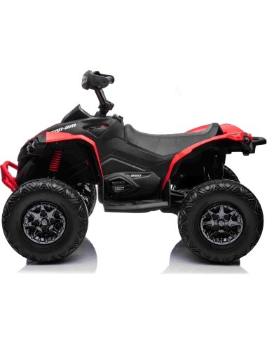 Keturratis Maverick ATV raudonas