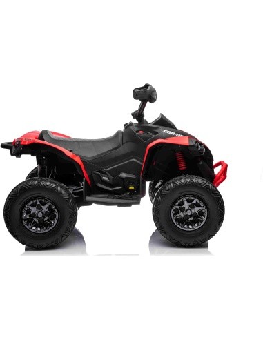 Keturratis Maverick ATV raudonas