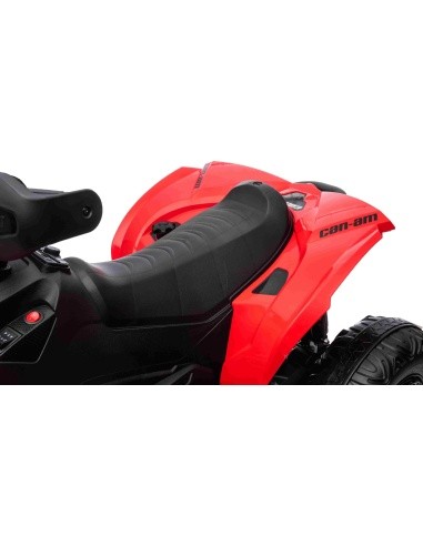 Keturratis Maverick ATV raudonas