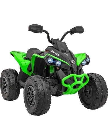 Keturratis Maverick ATV žalias