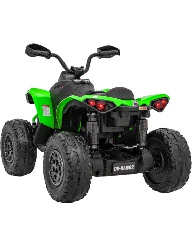Keturratis Maverick ATV žalias