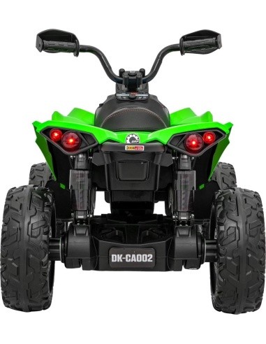 Keturratis Maverick ATV žalias