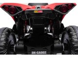 Keturratis Maverick ATV raudonas