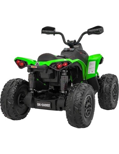 Keturratis Maverick ATV žalias