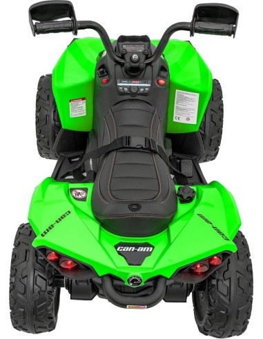 Keturratis Maverick ATV žalias