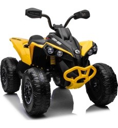 Keturratis Maverick ATV geltonos spalvos