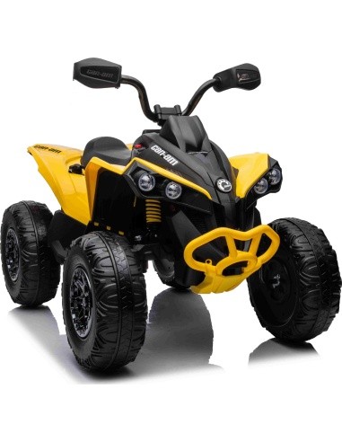 Keturratis Maverick ATV geltonos spalvos