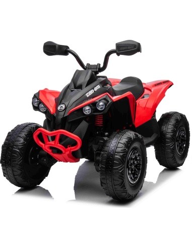 Keturratis Maverick ATV raudonas