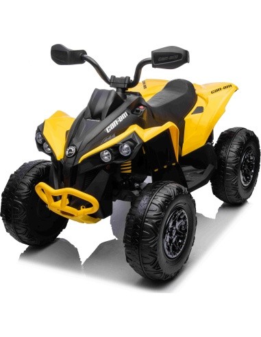 Keturratis Maverick ATV geltonos spalvos