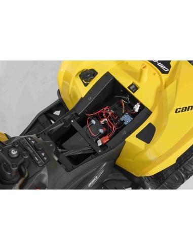 Keturratis Maverick ATV geltonos spalvos