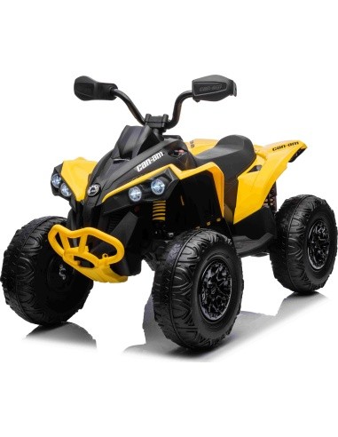 Keturratis Maverick ATV geltonos spalvos