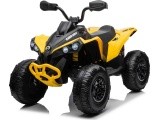 Keturratis Maverick ATV geltonos spalvos