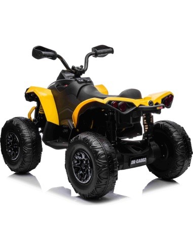 Keturratis Maverick ATV geltonos spalvos