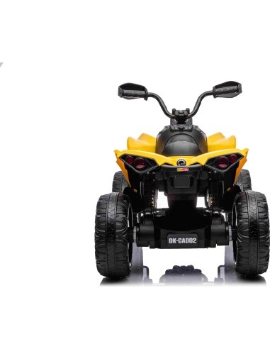 Keturratis Maverick ATV geltonos spalvos