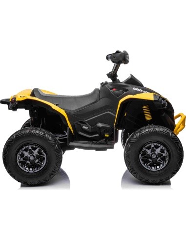 Keturratis Maverick ATV geltonos spalvos