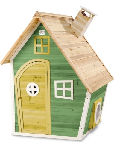 EXIT Fantasia 100 wooden playhouse - green