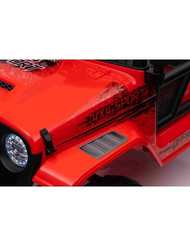 Transporto priemonė OFF ROAD 4x4 SPORT Raudona